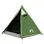 Tenda da Campeggio 2 Persone Verde 267x154x117 cm Taffetà 185T