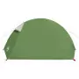 Tenda da Campeggio 2 Persone Verde 267x154x117 cm Taffetà 185T