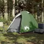 Tenda da Campeggio 2 Persone Verde 254x135x112 cm Taffetà 185T