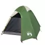 Tenda da Campeggio 2 Persone Verde 254x135x112 cm Taffetà 185T