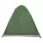 Tenda da Campeggio 2 Persone Verde 254x135x112 cm Taffetà 185T