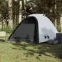 Tenda da Campeggio 4 Persone Bianca 267x272x145 cm Taffetà 185T