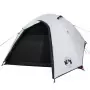 Tenda da Campeggio 4 Persone Bianca 267x272x145 cm Taffetà 185T