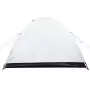 Tenda da Campeggio 4 Persone Bianca 267x272x145 cm Taffetà 185T