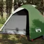 Tenda da Campeggio 2 Persone Verde 264x210x125 cm Taffetà 185T