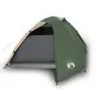 Tenda da Campeggio 2 Persone Verde 264x210x125 cm Taffetà 185T