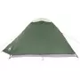 Tenda da Campeggio 2 Persone Verde 264x210x125 cm Taffetà 185T