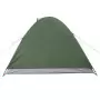 Tenda da Campeggio 2 Persone Verde 264x210x125 cm Taffetà 185T