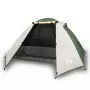 Tenda da Campeggio 2 Persone Verde 224x248x118 cm Taffetà 185T