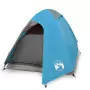 Tenda da Campeggio 2 Persone Blu 254x135x112 cm Taffetà 185T