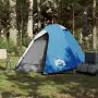 Tenda da Campeggio 2 Persone Blu 254x135x112 cm Taffetà 185T