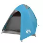 Tenda da Campeggio 2 Persone Blu 254x135x112 cm Taffetà 185T