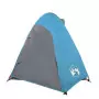 Tenda da Campeggio 2 Persone Blu 254x135x112 cm Taffetà 185T