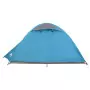 Tenda da Campeggio 2 Persone Blu 254x135x112 cm Taffetà 185T