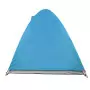 Tenda da Campeggio 2 Persone Blu 254x135x112 cm Taffetà 185T