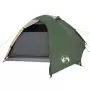 Tenda da Campeggio 4 Persone Verde 267x272x145 cm Taffetà 185T