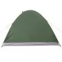 Tenda da Campeggio 4 Persone Verde 267x272x145 cm Taffetà 185T