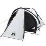 Tenda da Campeggio 2 Persone Bianca 320x140x120 cm Taffetà 185T