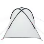 Tenda da Campeggio 2 Persone Bianca 320x140x120 cm Taffetà 185T