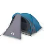 Tenda da Campeggio 2 Persone Blu 320x140x120 cm Taffetà 185T