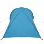 Tenda da Campeggio 2 Persone Blu 320x140x120 cm Taffetà 185T