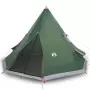 Tenda da Campeggio 4 Persone Verde 367x367x259 cm Taffetà 185T