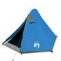 Tenda da Campeggio 2 Persone Blu 267x154x117 cm Taffetà 185T