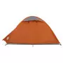 Tenda Campeggio 2Persone Grigia e Arancione 254x135x112 Taffetà