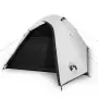 Tenda da Campeggio 2 Persone Bianca 264x210x125 cm Taffetà 185T