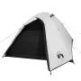 Tenda da Campeggio 2 Persone Bianca 264x210x125 cm Taffetà 185T