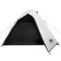 Tenda da Campeggio 2 Persone Bianca 264x210x125 cm Taffetà 185T