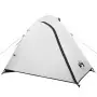 Tenda da Campeggio 2 Persone Bianca 264x210x125 cm Taffetà 185T