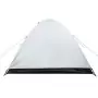 Tenda da Campeggio 2 Persone Bianca 264x210x125 cm Taffetà 185T