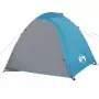 Tenda da Campeggio 4 Persone Blu 267x272x145 cm Taffetà 185T