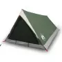 Tenda da Campeggio 2 Persone Verde 200x120x88/62cm Taffetà 185T