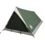 Tenda da Campeggio 2 Persone Verde 200x120x88/62cm Taffetà 185T