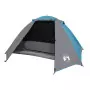 Tenda da Campeggio 2 Persone Blu 224x248x118 cm Taffetà 185T