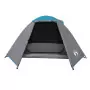 Tenda da Campeggio 2 Persone Blu 224x248x118 cm Taffetà 185T