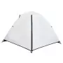 Tenda da Campeggio 2 Persone Bianca 224x248x118 cm Taffetà 185T