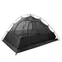 Tenda da Campeggio 2 Persone Bianca 224x248x118 cm Taffetà 185T