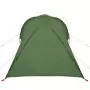 Tenda da Campeggio 2 Persone Verde 320x140x120 cm Taffetà 185T