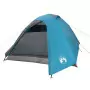 Tenda da Campeggio 2 Persone Blu 264x210x125 cm Taffetà 185T