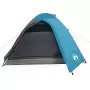 Tenda da Campeggio 2 Persone Blu 264x210x125 cm Taffetà 185T