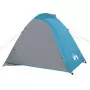 Tenda da Campeggio 2 Persone Blu 264x210x125 cm Taffetà 185T