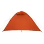 Tenda Campeggio 4Persone Grigia e Arancione 300x250x132 Taffetà