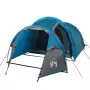 Tenda da Campeggio 4 Persone Blu 360x135x105 cm Taffetà 185T