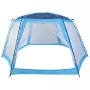 Tenda per Piscina in Tessuto 660x580x250 cm Blu