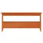 Panca da Ingresso Marrone Cera 100x28x45 cm Legno Massello Pino