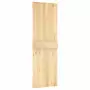 Porta Scorrevole con Set Hardware 70x210 cm Legno Massello Pino