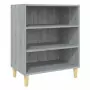 Credenza Grigio Sonoma 57x35x70 cm in Truciolato